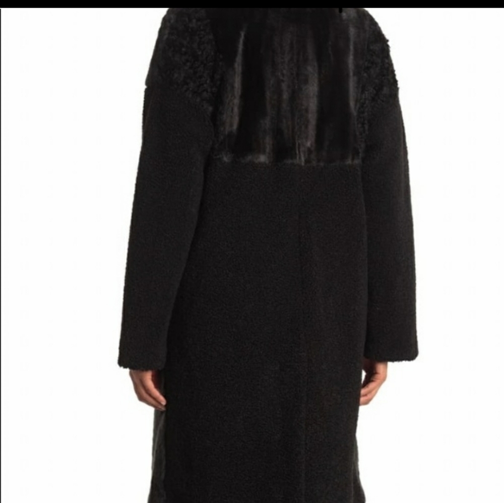 Nine West Faux Fur Coat. Cl-hng - Picture 2 of 3